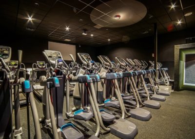 Cardio Cinema at Blue Moon Fitness Gym in Bellevue
