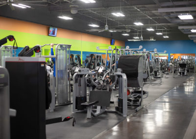 Clean Modern Equipment at Blue Moon Fitness Gym in Central Omaha