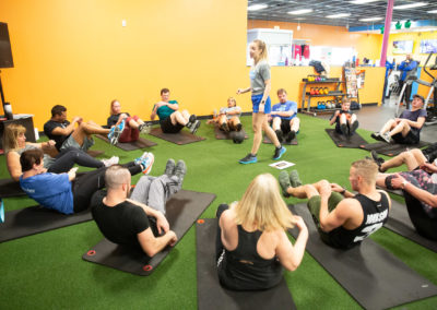 Group Exercise at Blue Moon Fitness Gym in Central Omaha