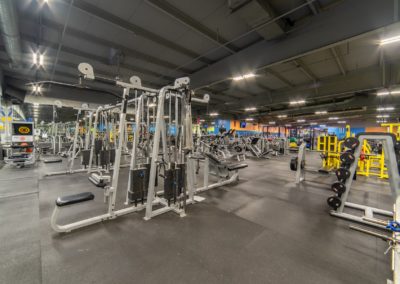 Strength Training and Cable Machines at Blue Moon Fitness Gym in South Omaha