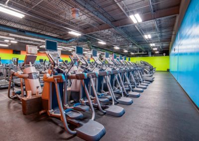 Plenty of Cardio Machines at Blue Moon Fitness Gym in Central Omaha