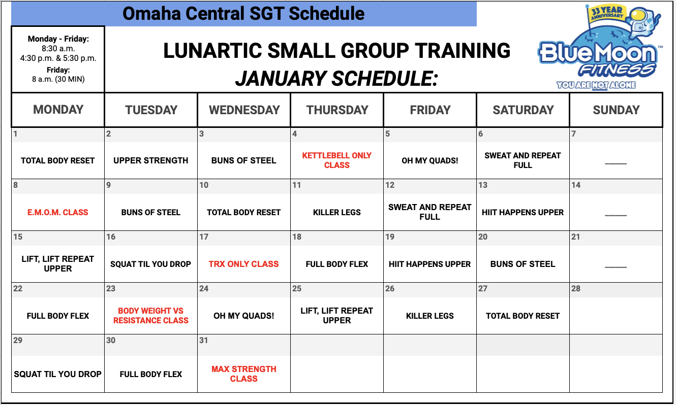 Small Group Training - Central