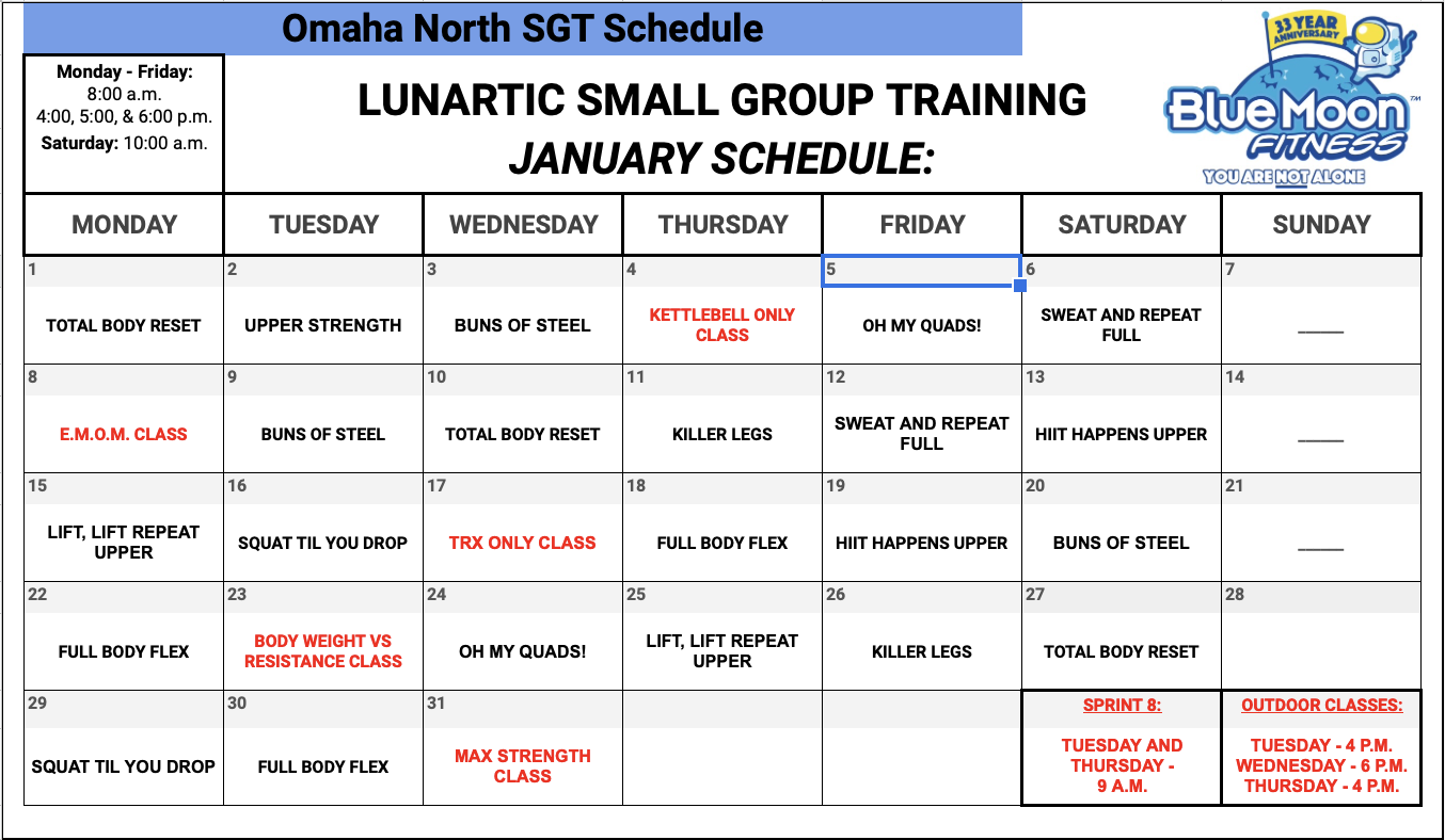 Small Group Training - North