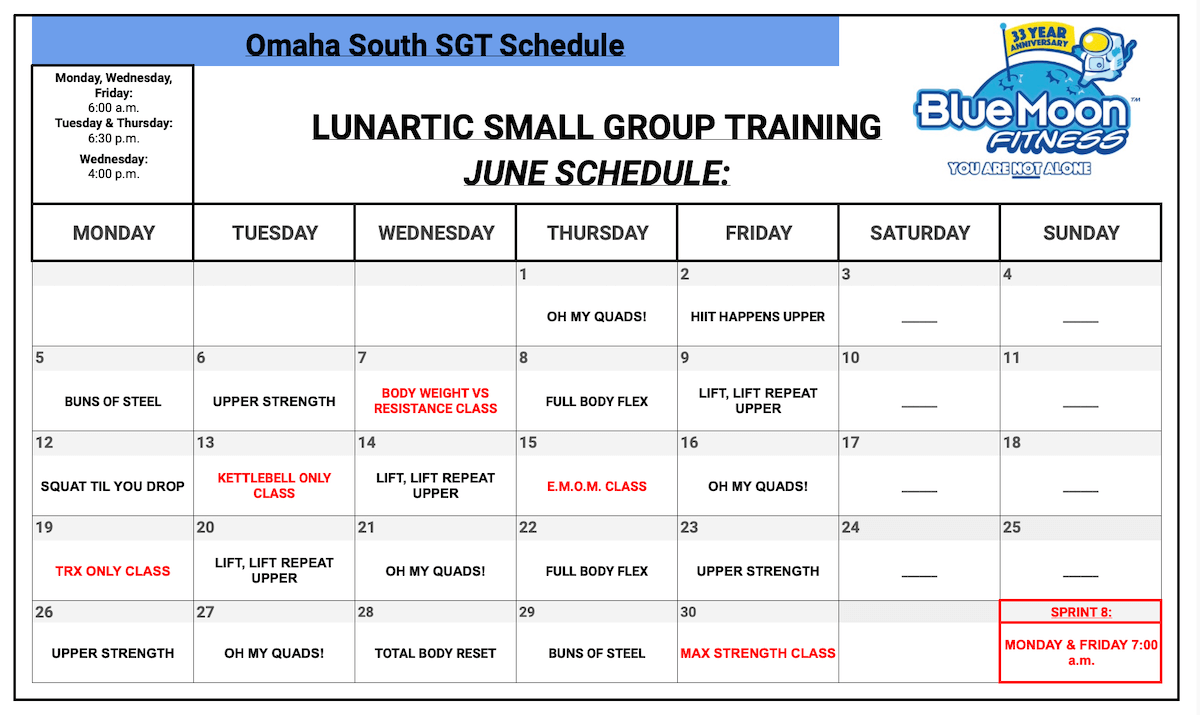 Small Group Training - South